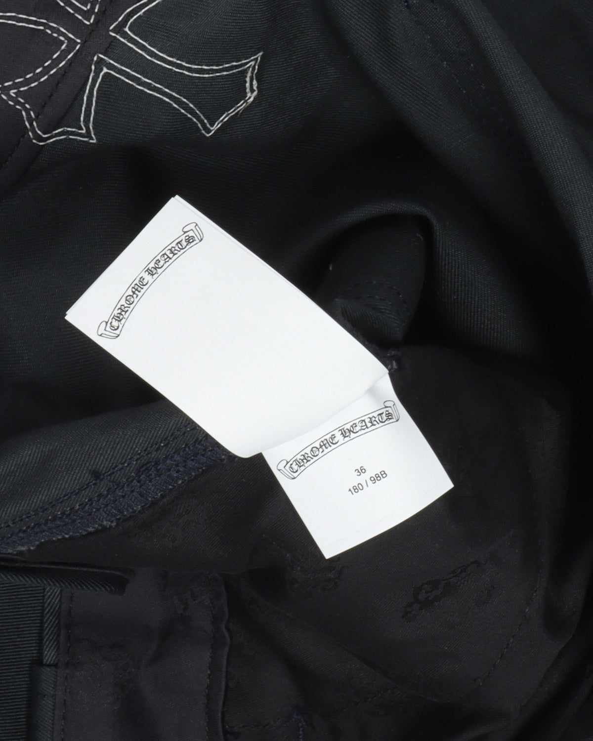 Multicolor Cross Patch Carpenter Pants