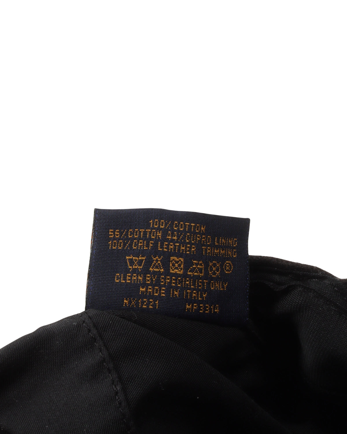 Script Crystals Cap
