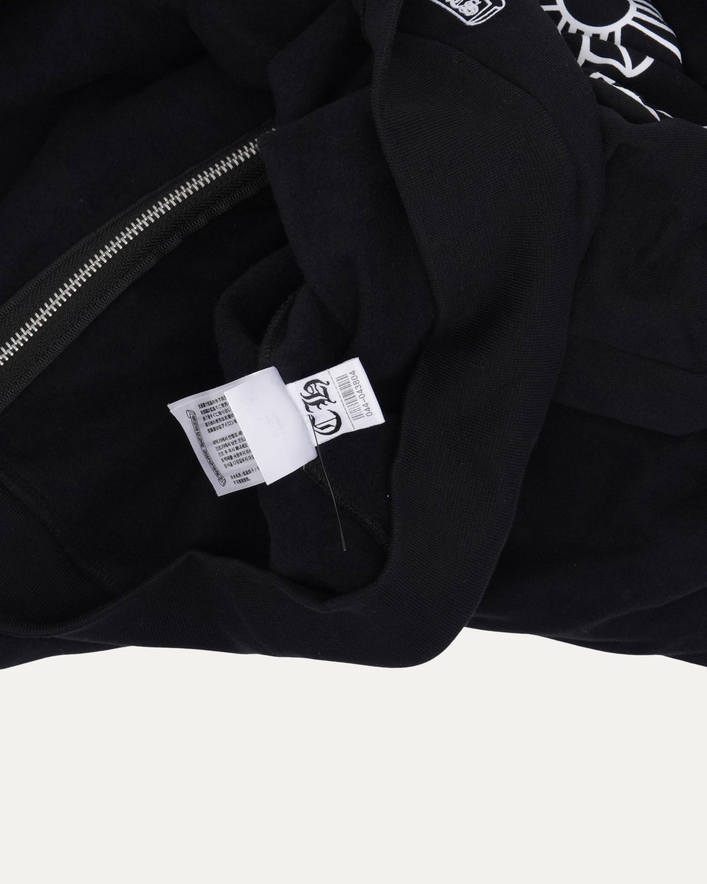 Miami Horseshoe Logo Zip Up Hoodie