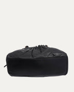 Gathered Leather Bag