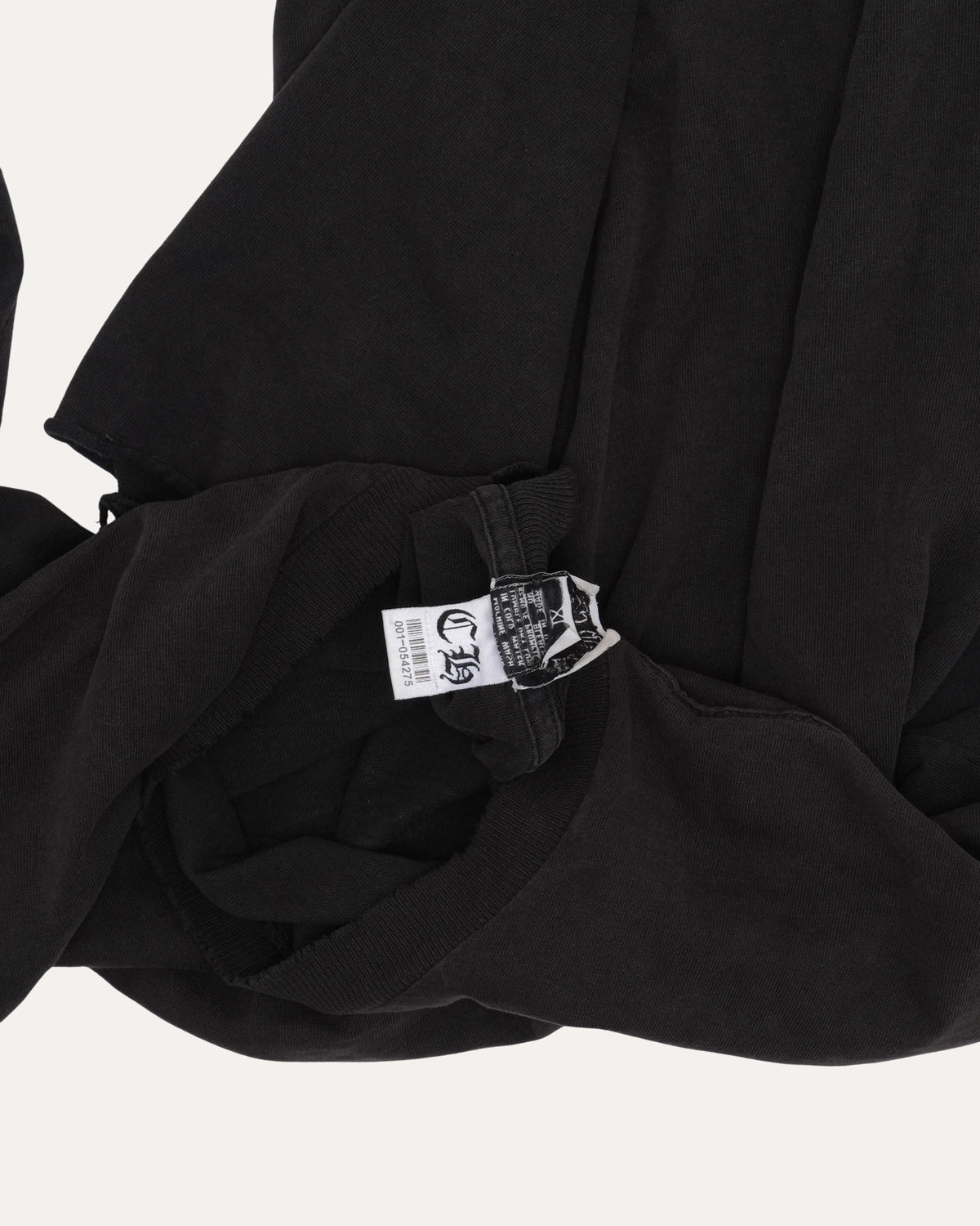 Vertical Logo Long Sleeve Pocket T-Shirt