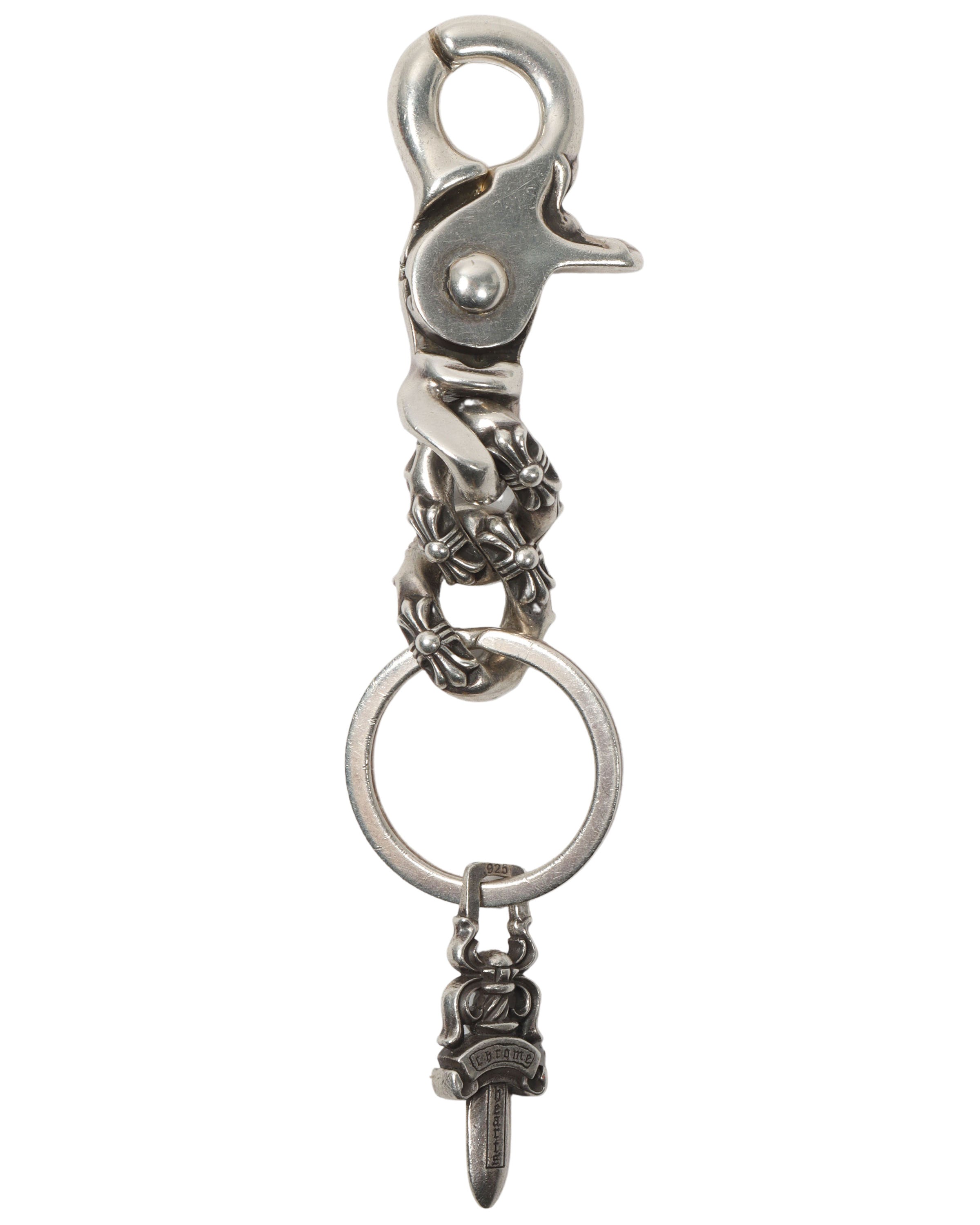 Chrome HEARTS Silver Key Chain Short