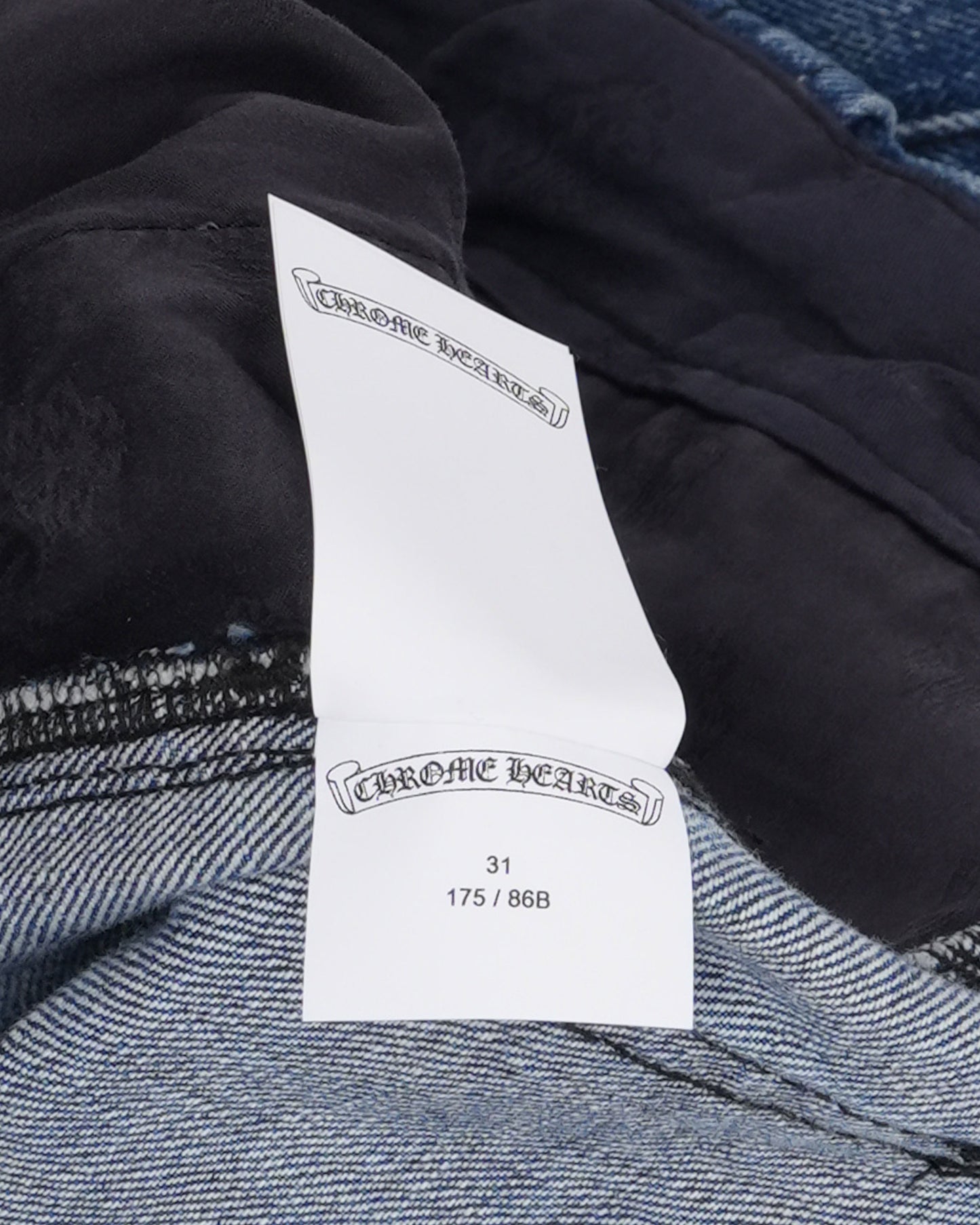 Turbo Diesel Cross Patch Double Knee Jean Shorts