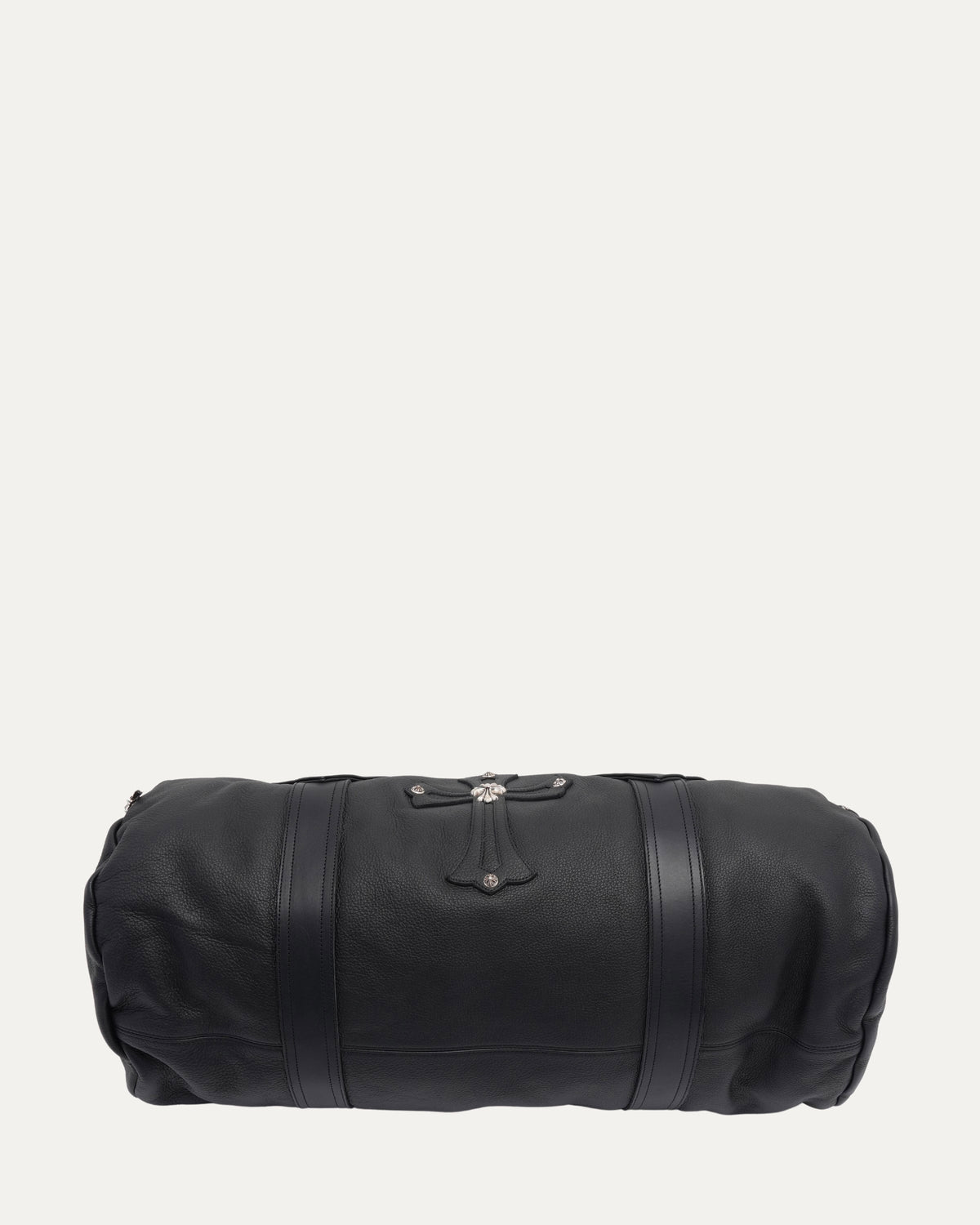 Cross Embellished Duffle Bag