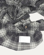 Cross Patch Monogram Flannel Shirt