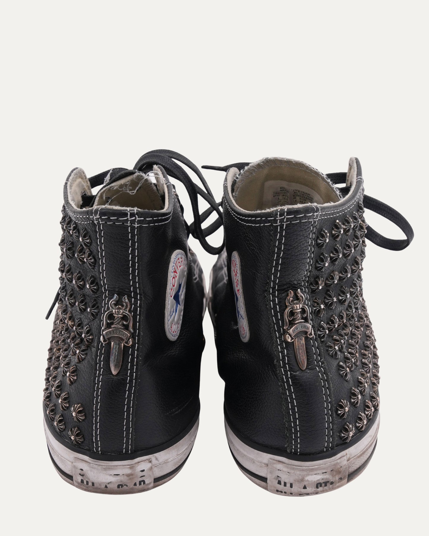 Converse Plus Cross Studded Chuck Taylor Sneakers
