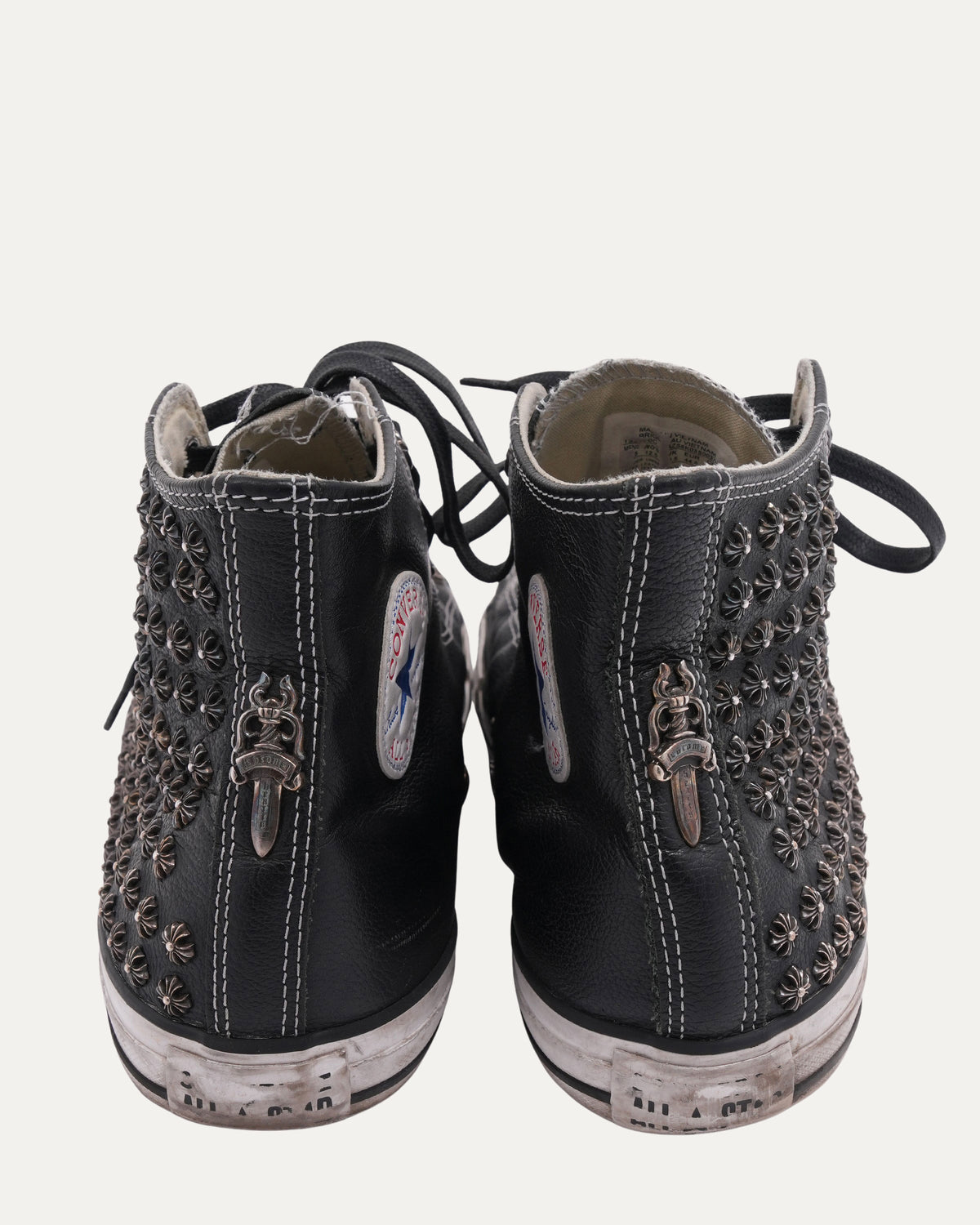 Converse Plus Cross Studded Chuck Taylor Sneakers