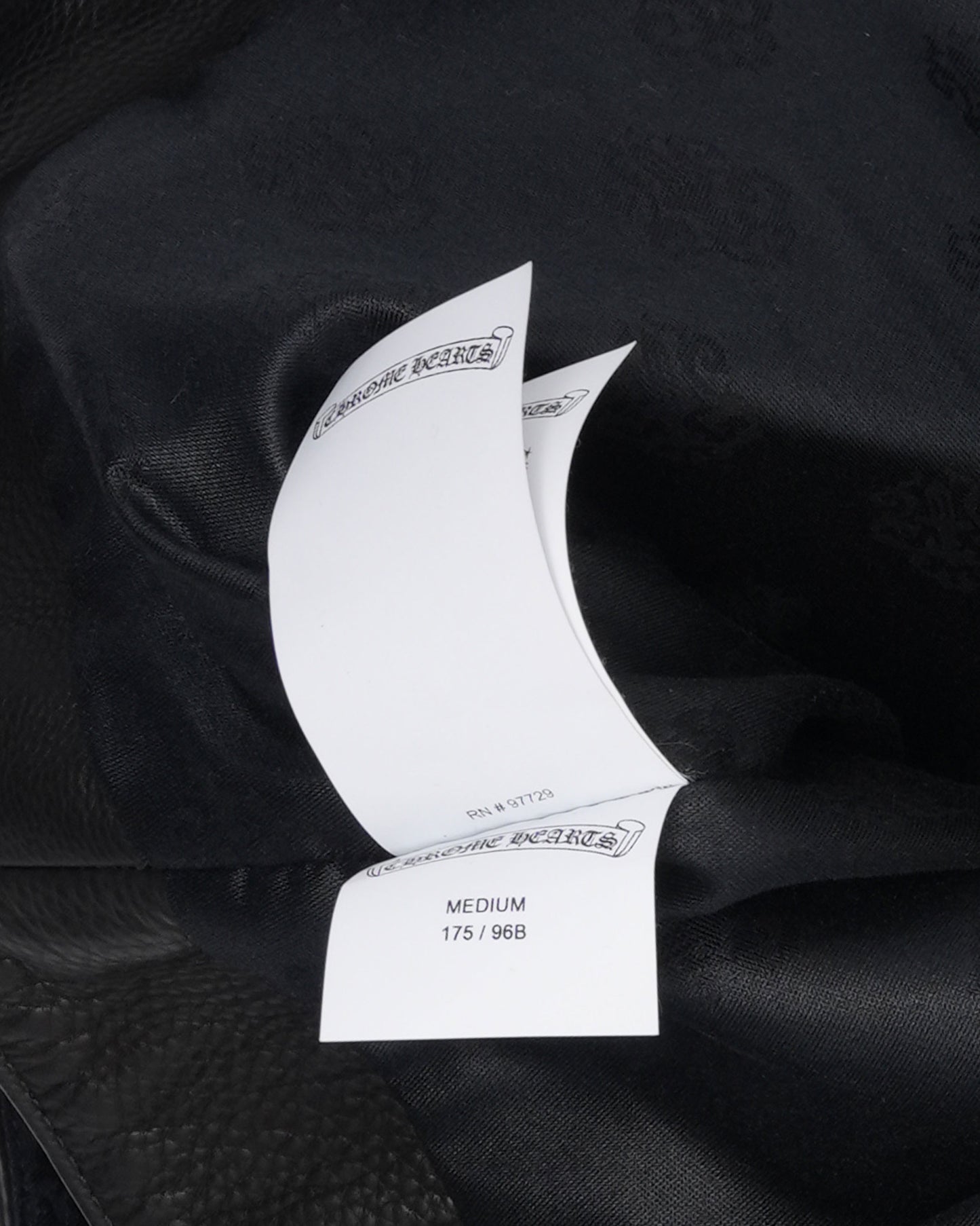 Matty Boy Sex Records Cross Patch Leather Vest