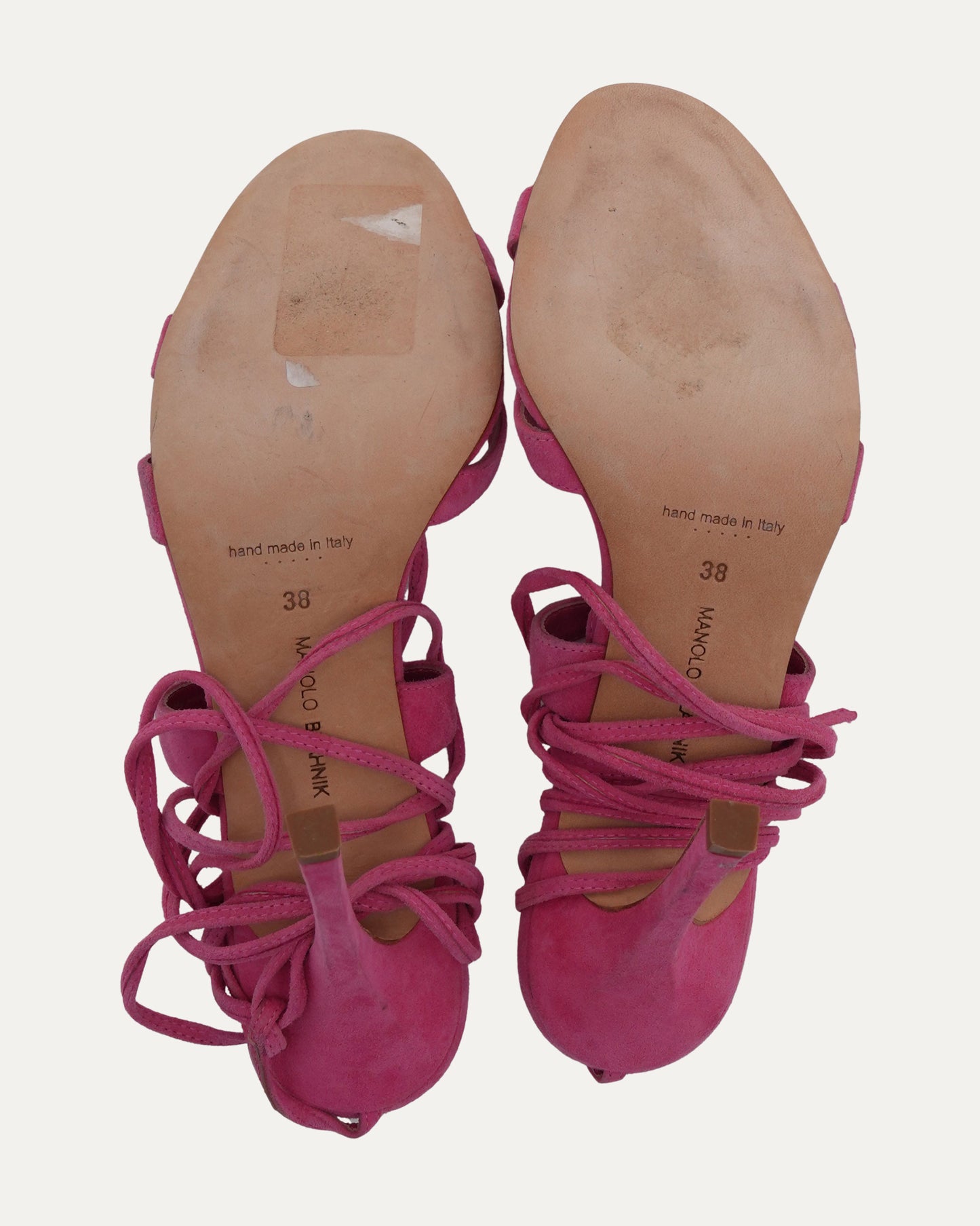 Suede Lace Up Heels