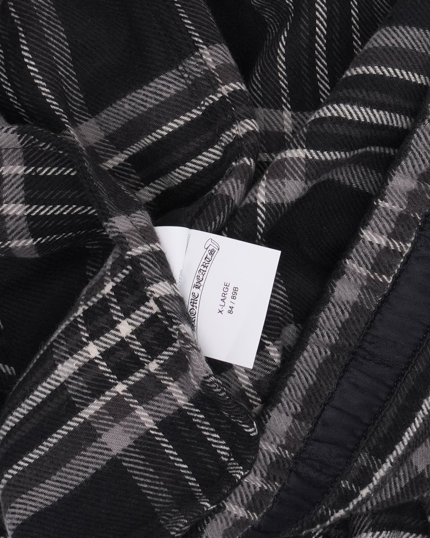 After School Cross Patch Flannel Shorts