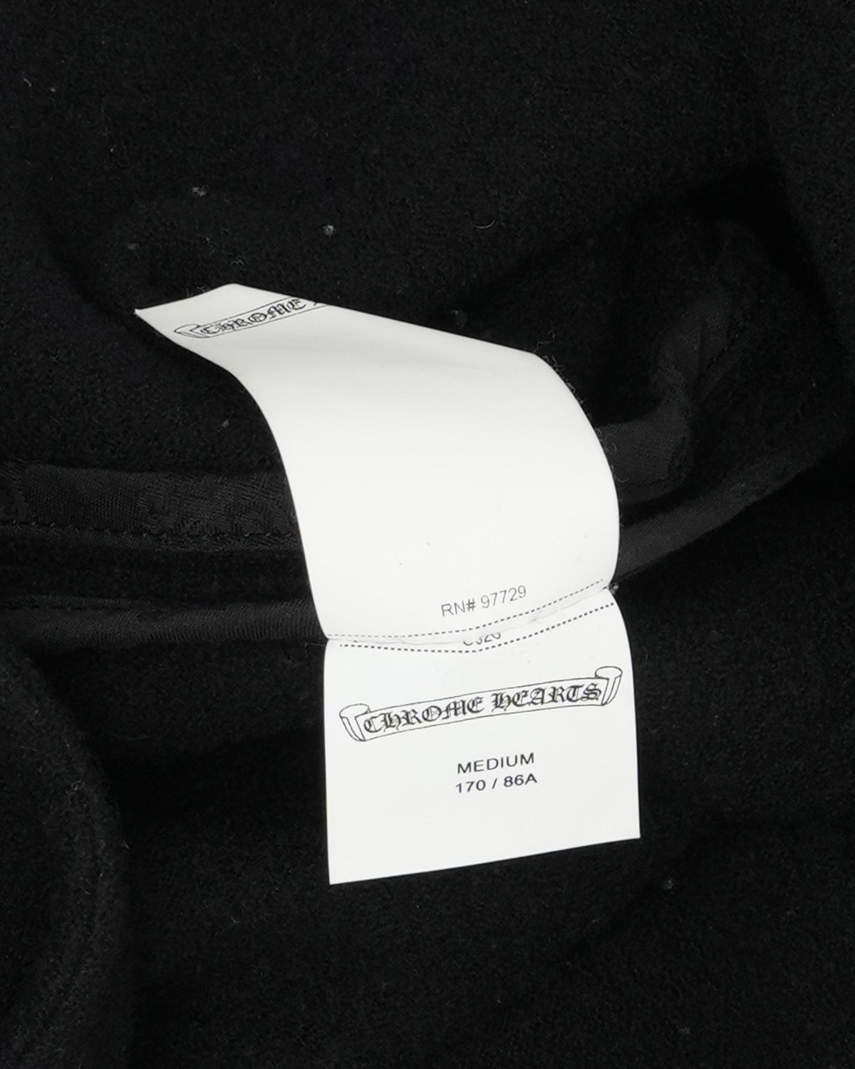 Wool Cross Patch Embellished Lola Coat
