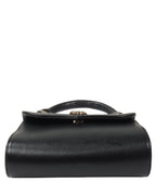 Leather Fleur de Lis Mini Bag