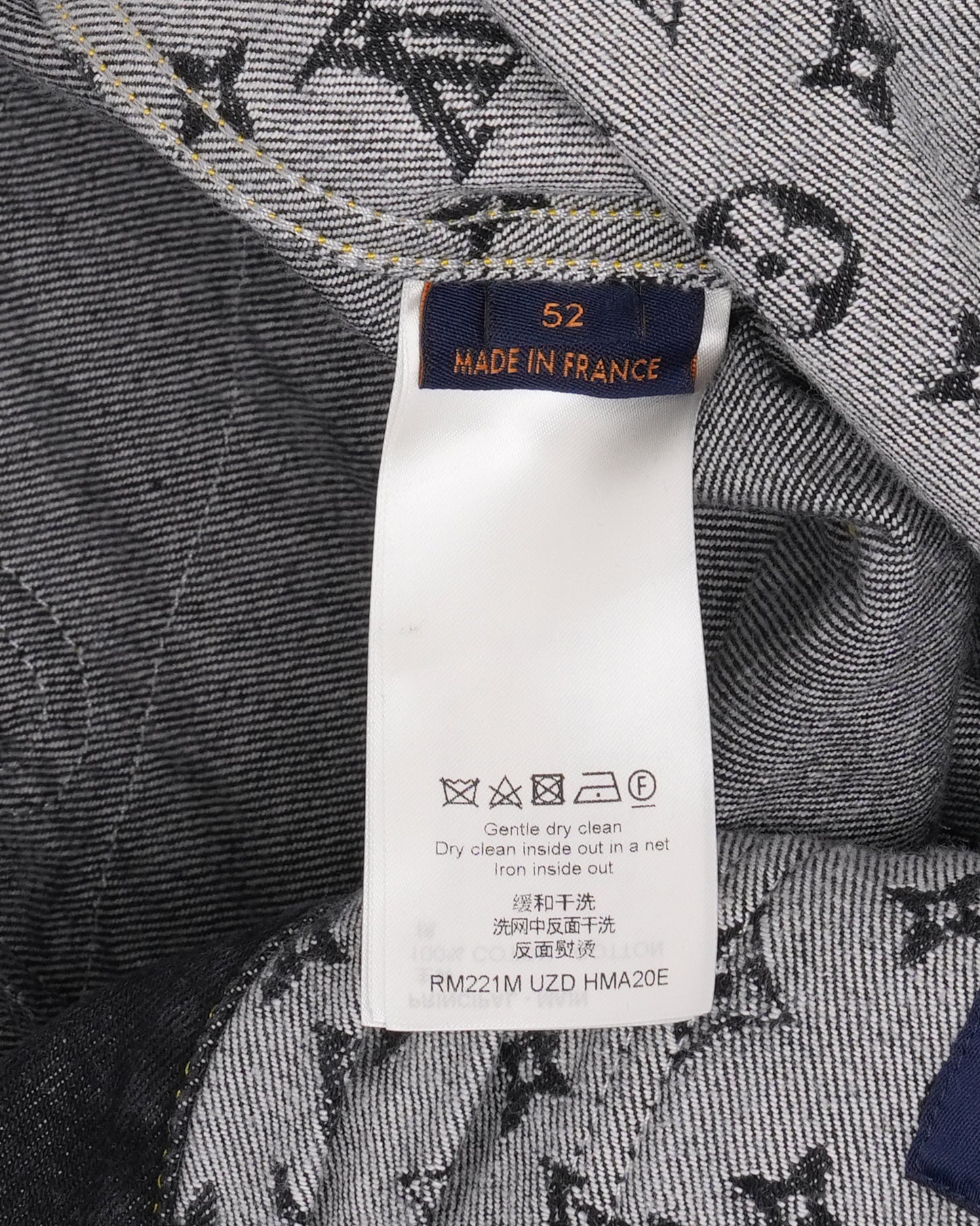 Nigo Monogram Crazy Denim Workwear Jacket