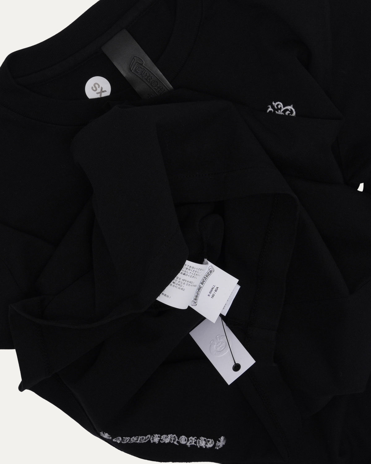 Heavyweight Embroidered Dagger Long Sleeve T-Shirt
