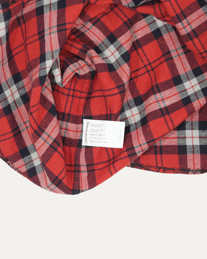 Cross Patch Flannel Shirt