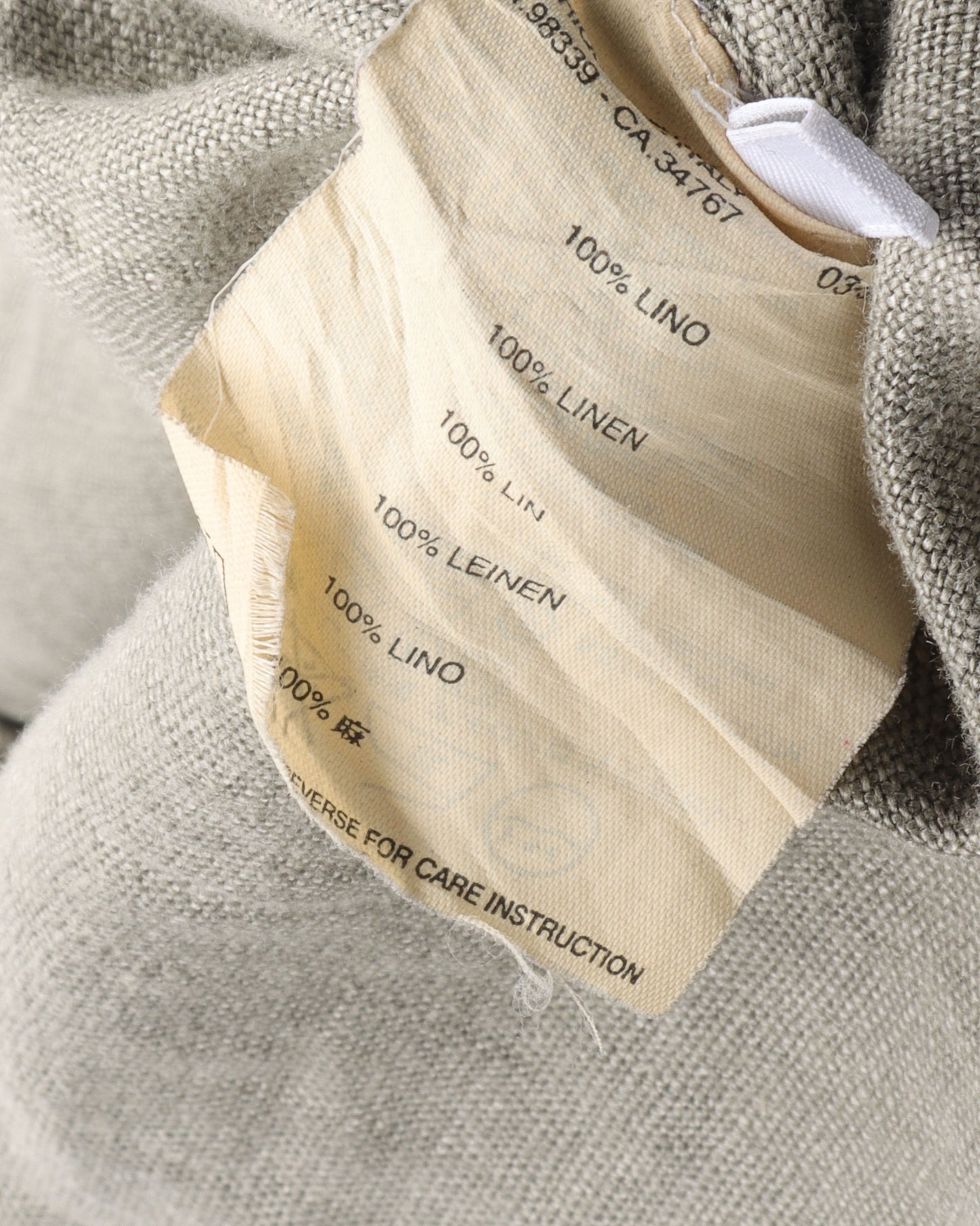 Linen Chore Jacket
