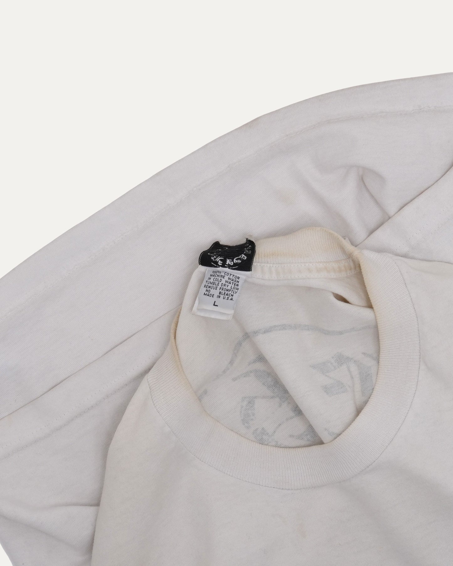 Vintage Horseshoe Logo Plus Cross Pocket T-Shirt