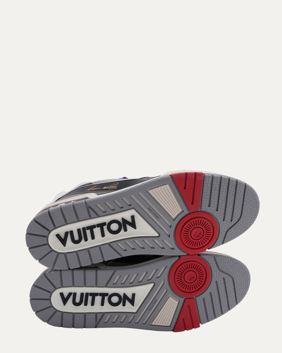 Upcycled LV Trainers