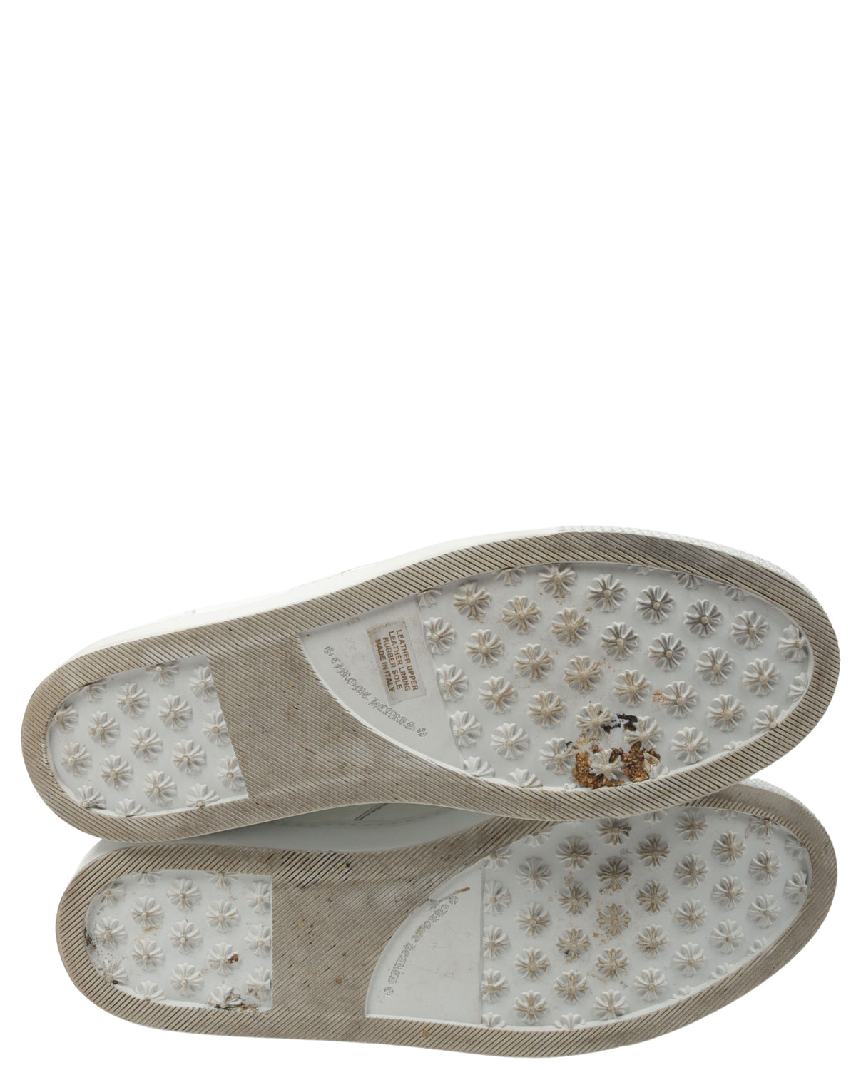 Dagger Embellished Slip-On Leather Sneaker