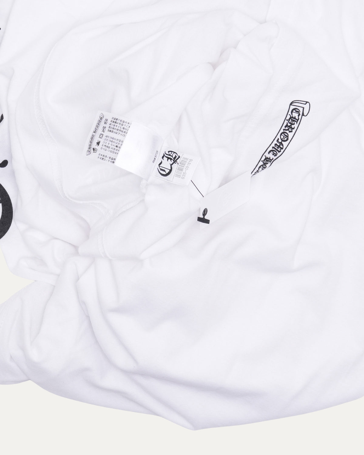 Neck Logo Long Sleeve T-Shirt