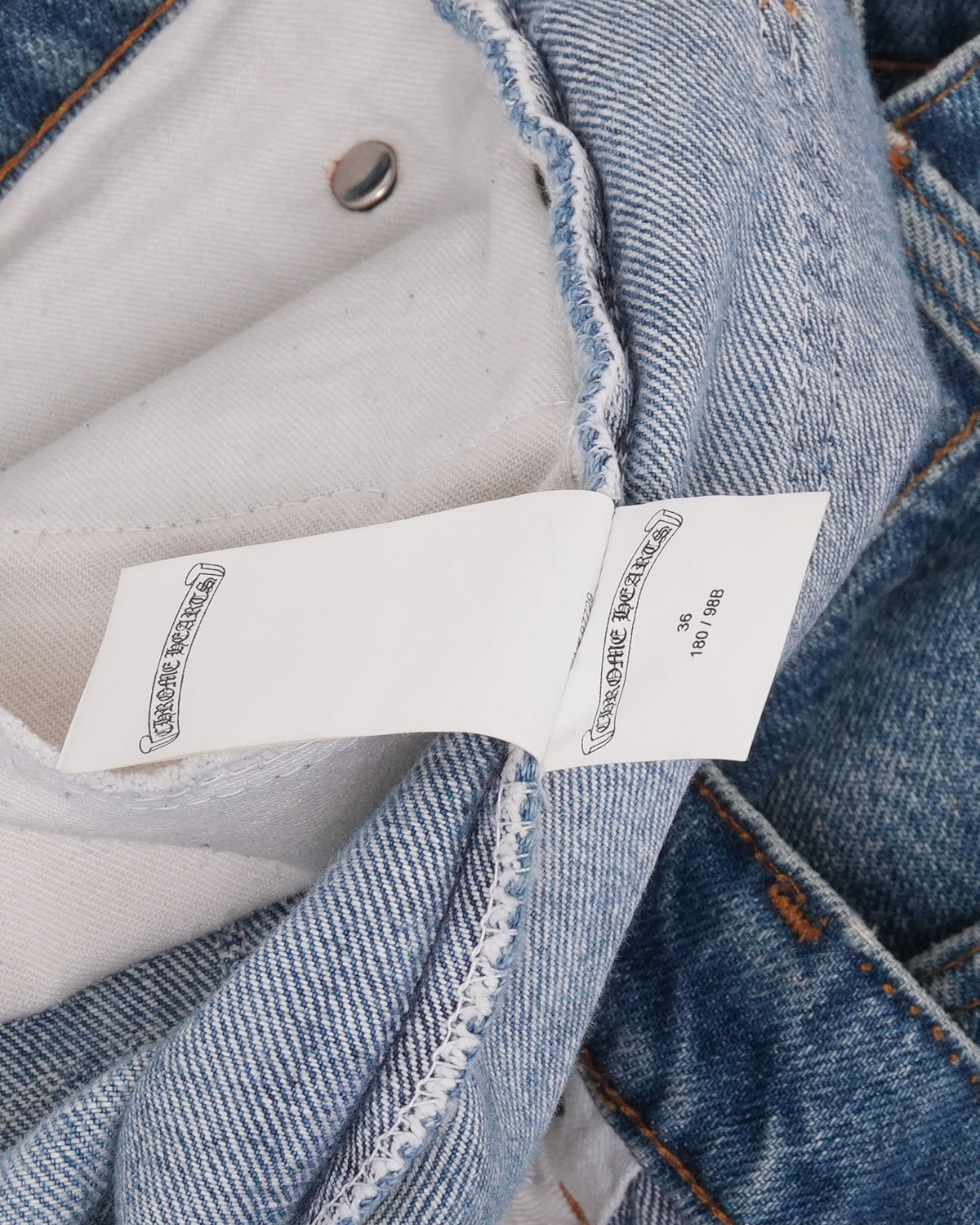 Levi's 517 Orange Tab Cross Patch Jeans