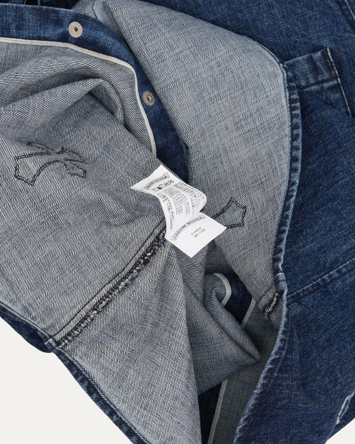 Denim Cross Patch Shirt