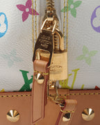 Multicolor Monogram Alma GM Bag