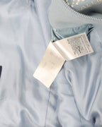 "Calligraphy and a Violin Case" Shearling Wool Varsity Blouson