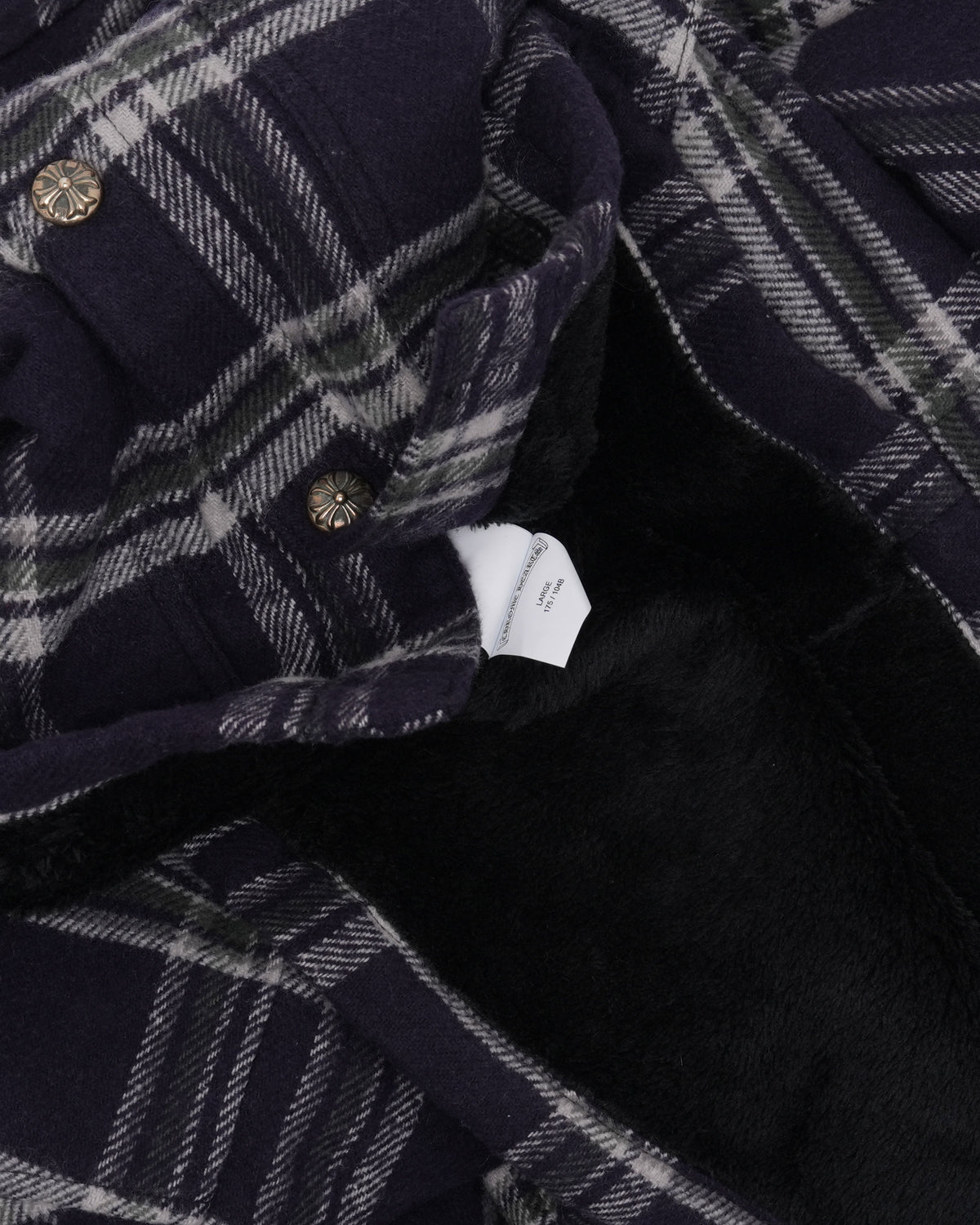 Plaid Mullethead Insulated Shirt Jacket
