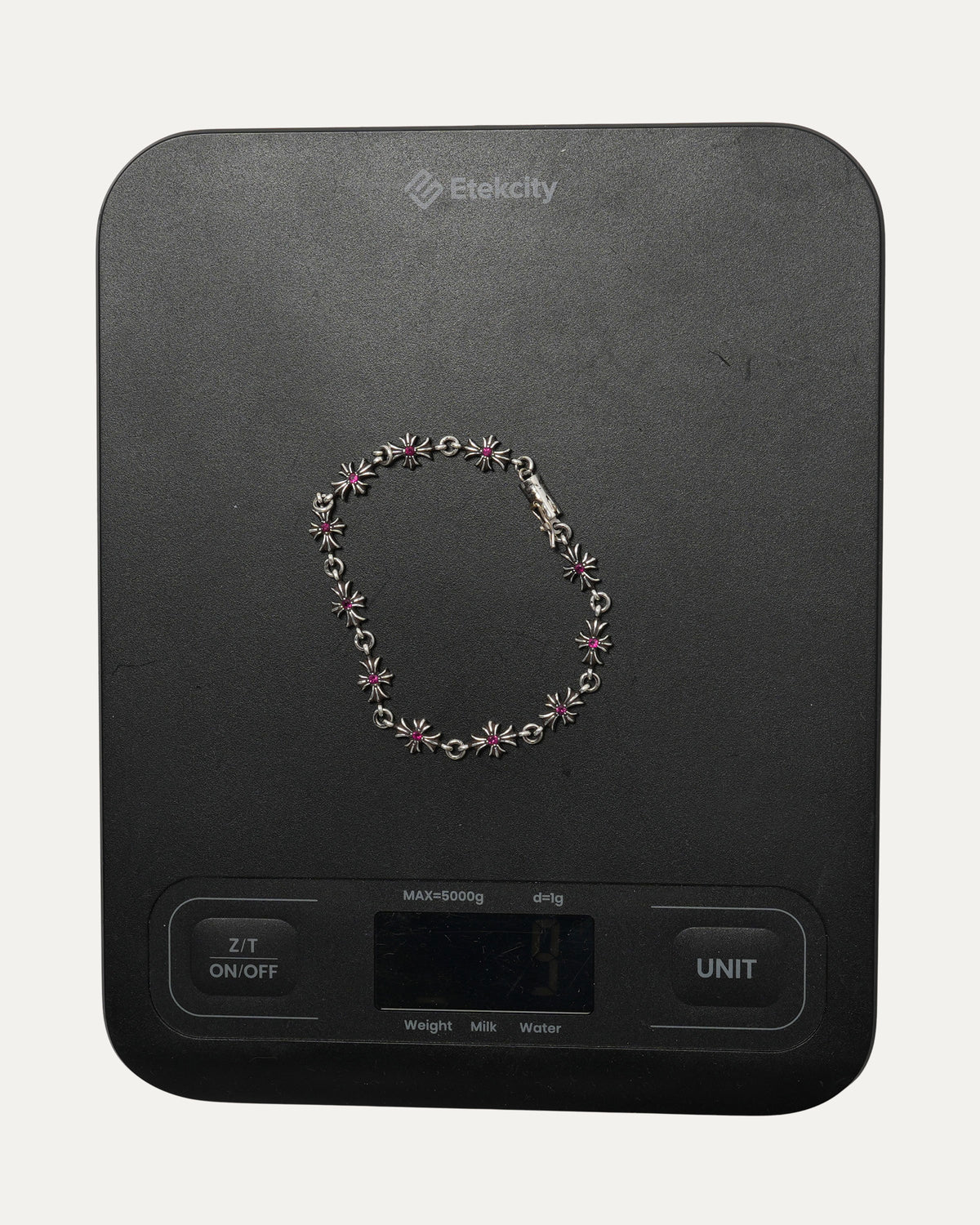 Ruby Tiny E Bracelet