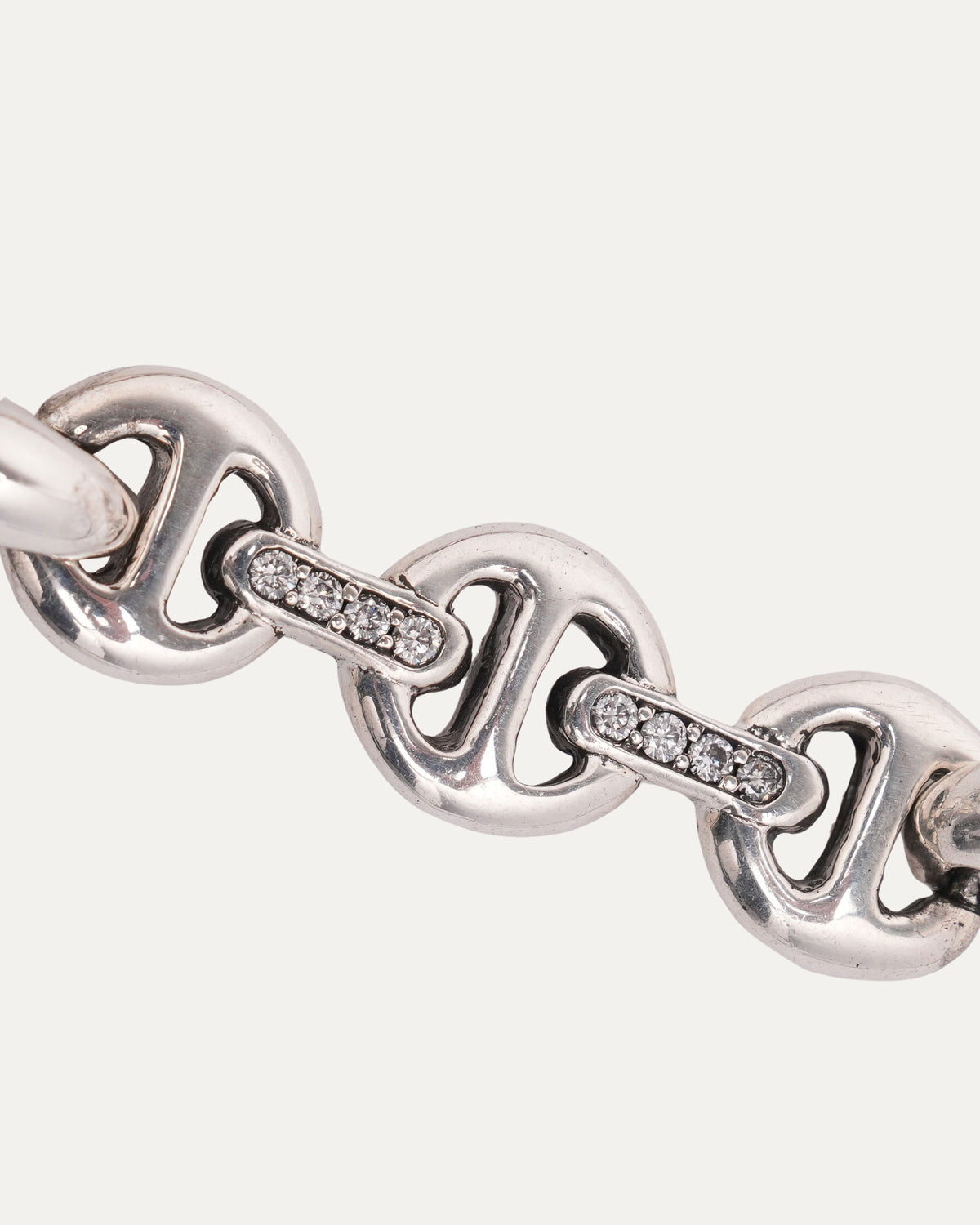 10MM Open-Link Wallet Chain with Diamonds