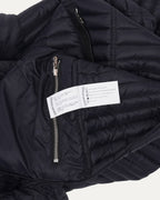 Cross Patch Nylon Insulated Shirt Jacket