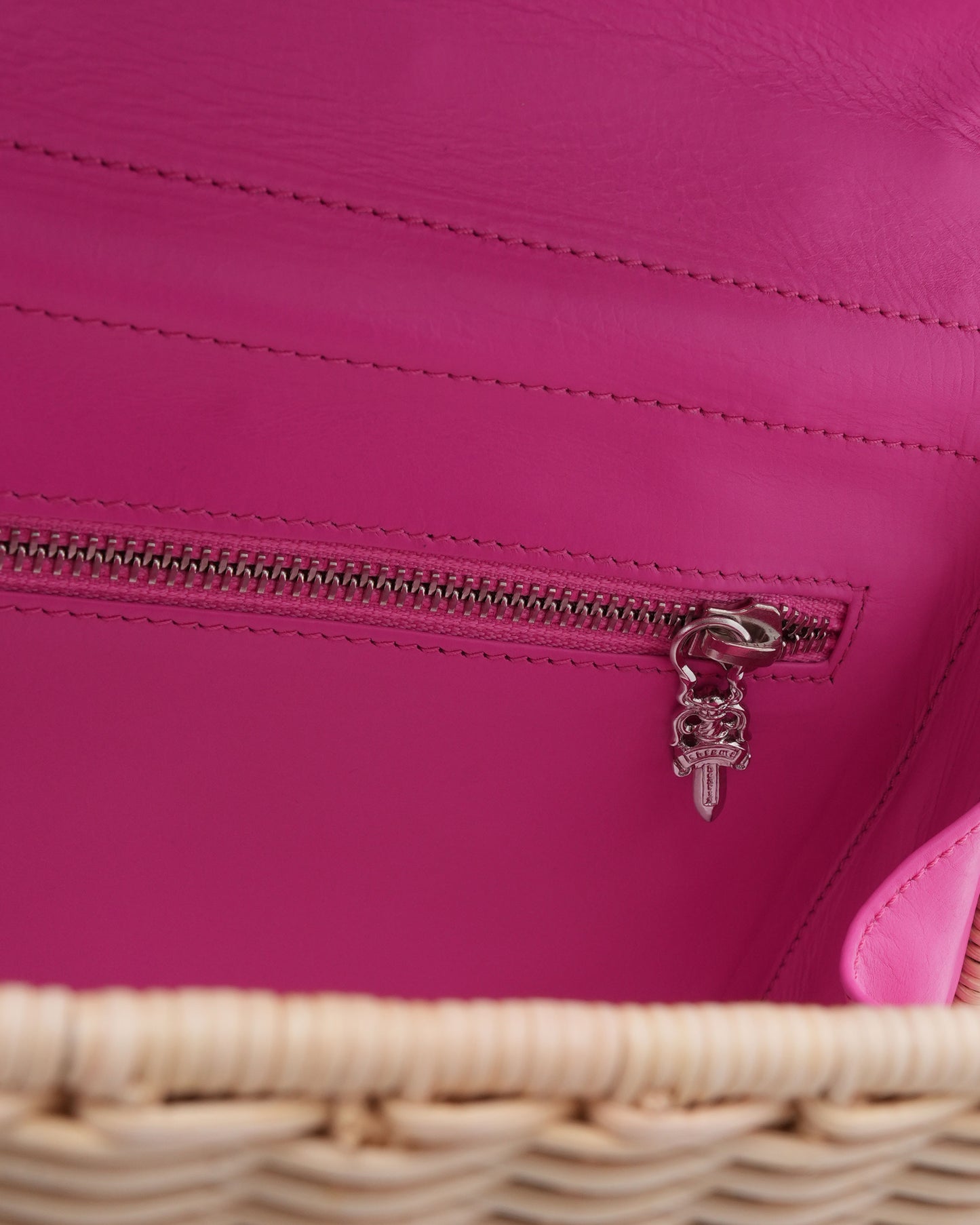 Woven Raffia Dolly Bag