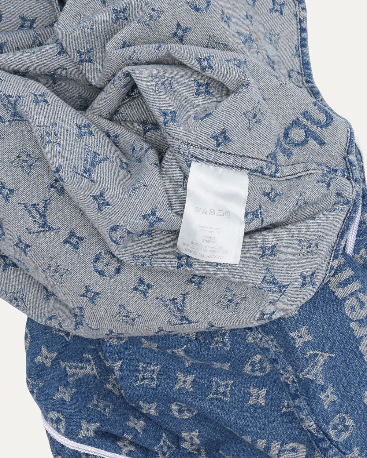 Supreme Jacquard Denim Baseball Jersey