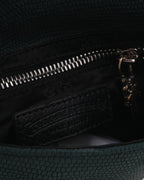 Embossed Suede Hot Pot Bag