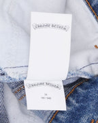 Stencil Cross Patch Levi's Jeans