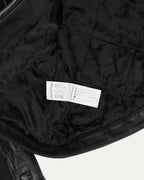 Leather Blouson Jacket