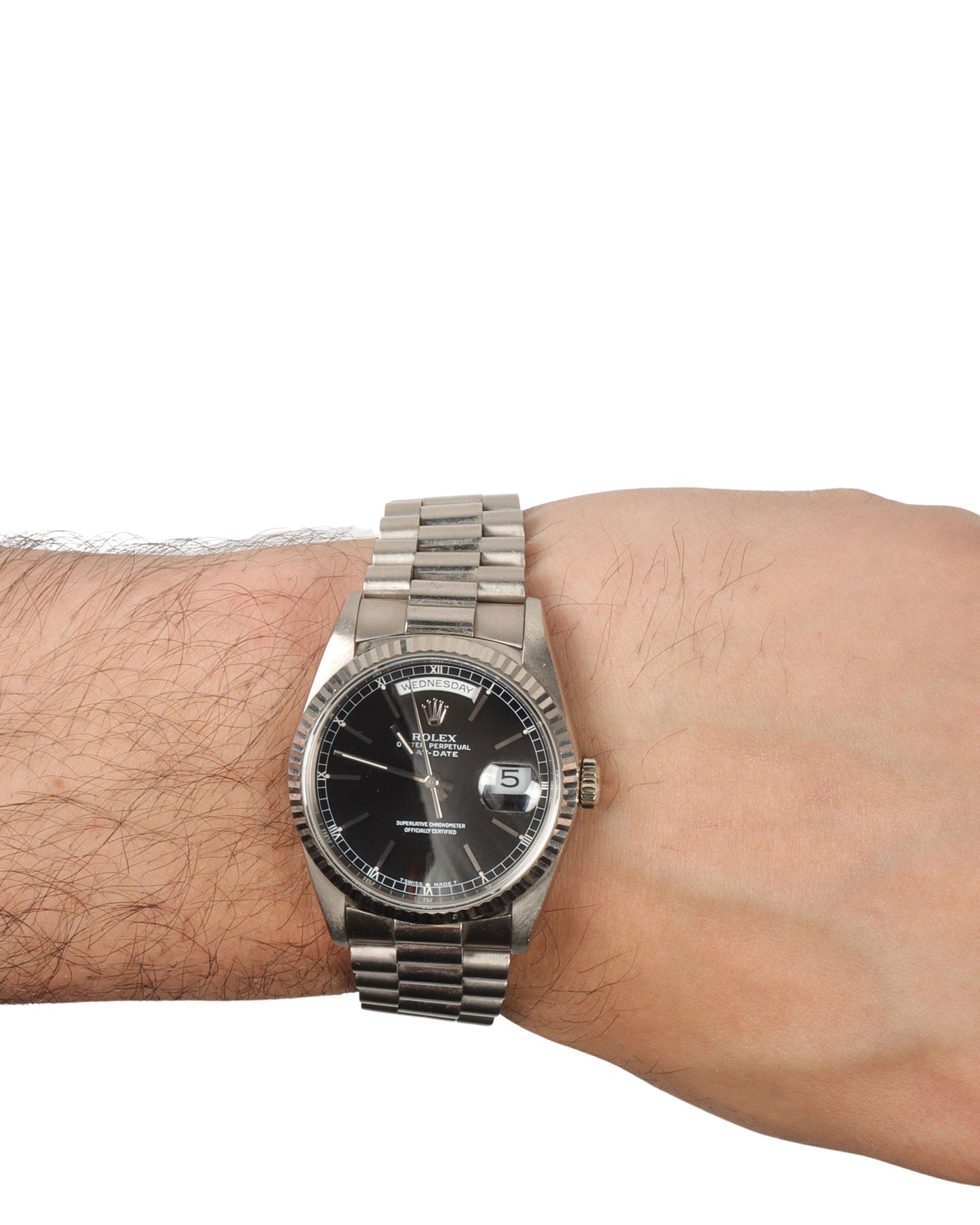 18k White Gold Day-Date