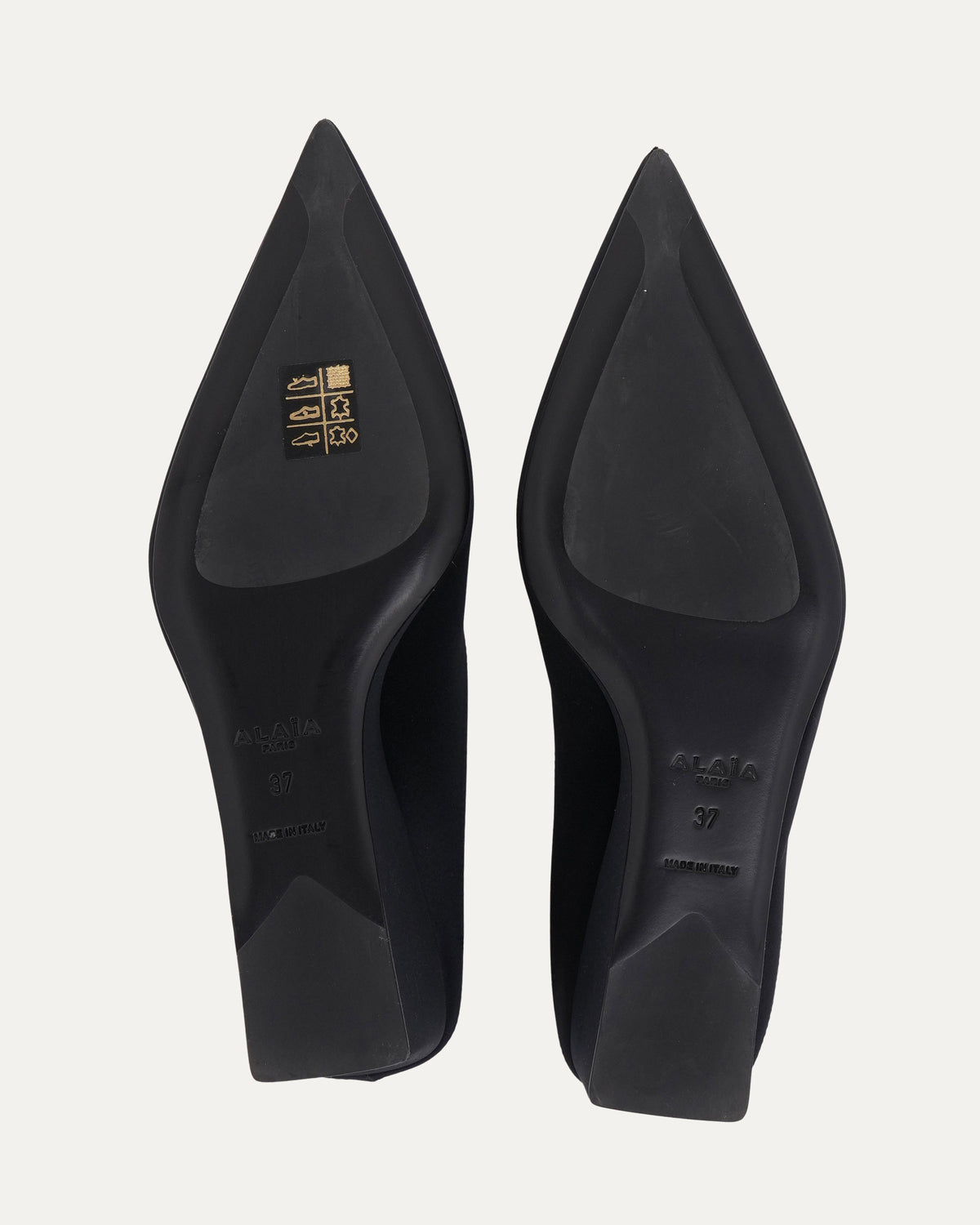 Satin Cube 75 Wedge Mules