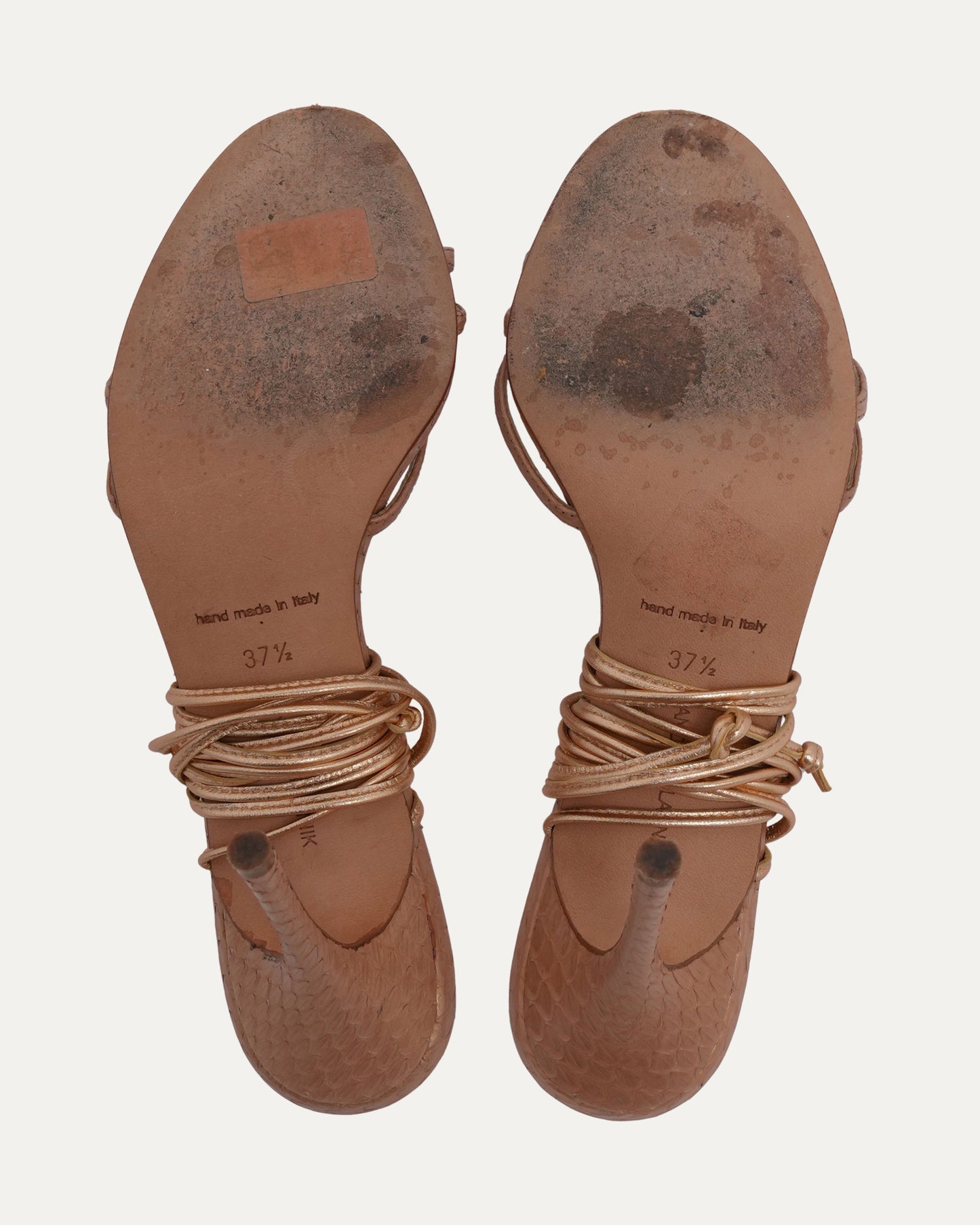 Snakeskin Leva Sandal