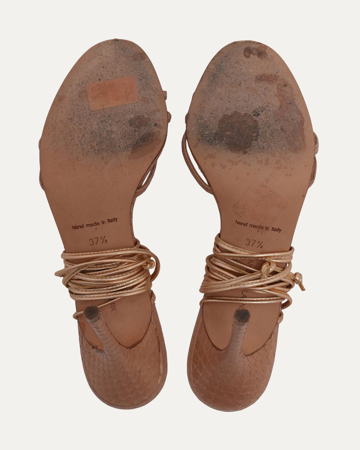 Snakeskin Leva Sandal