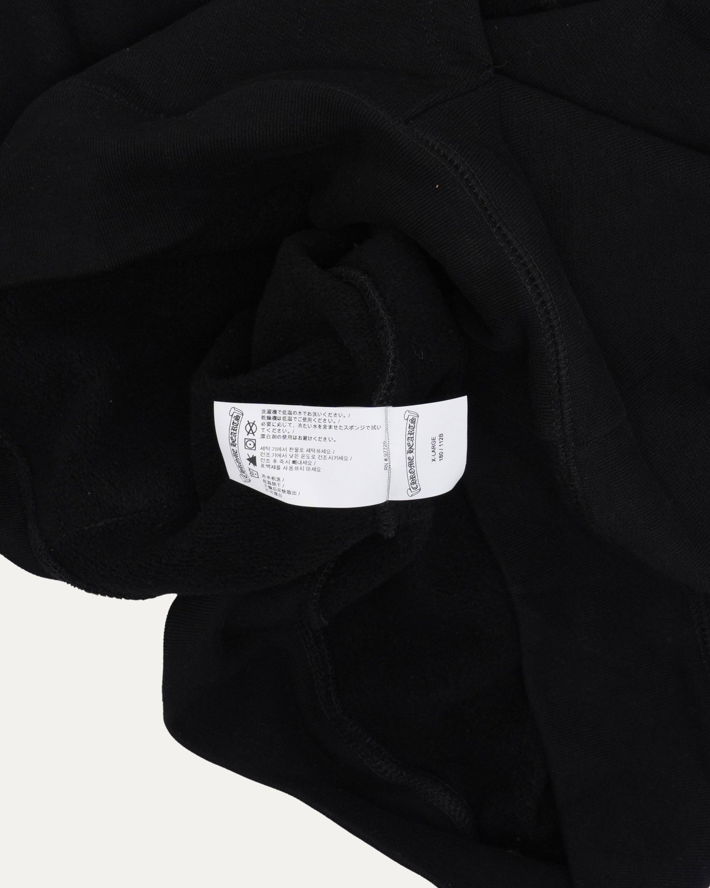 Hollywood Embroidered Cross Hoodie