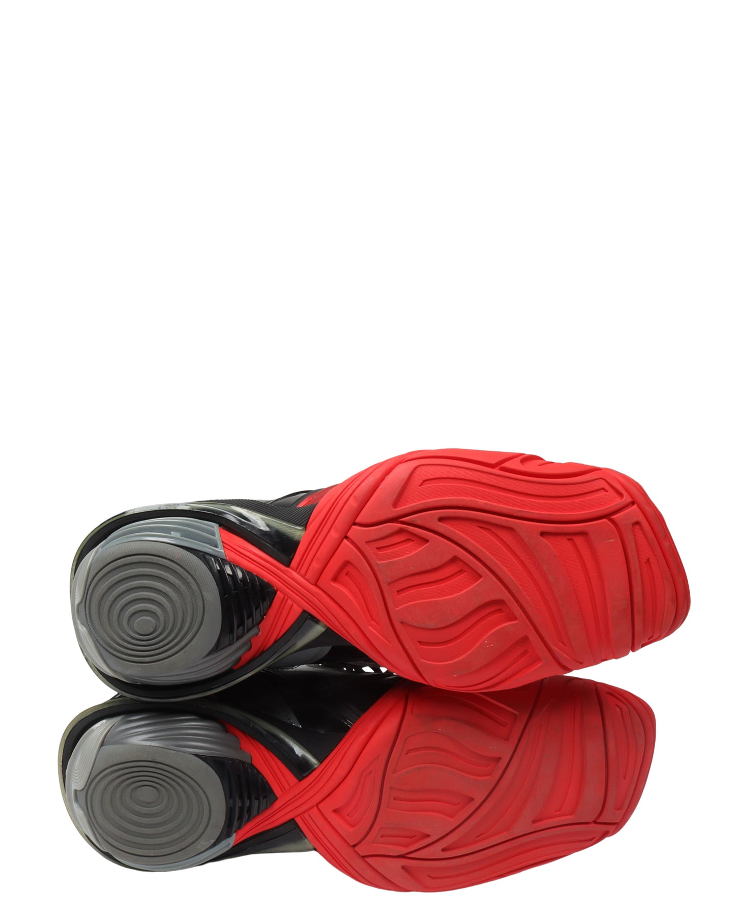 Tyrex Rubber, Mesh and Faux Leather Sneakers