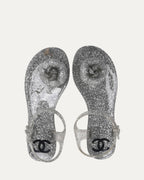 Jelly Camelia Ankle Strap Sandals