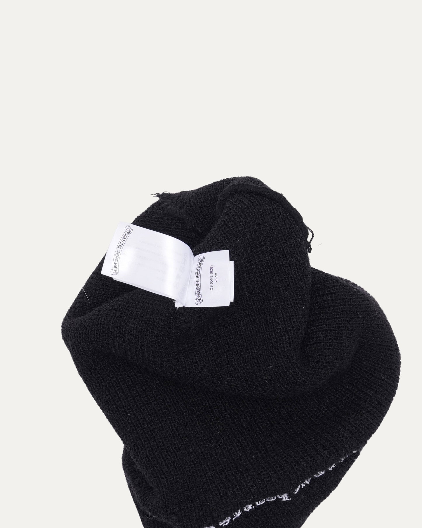 Plus Cross Embroidered Beanie