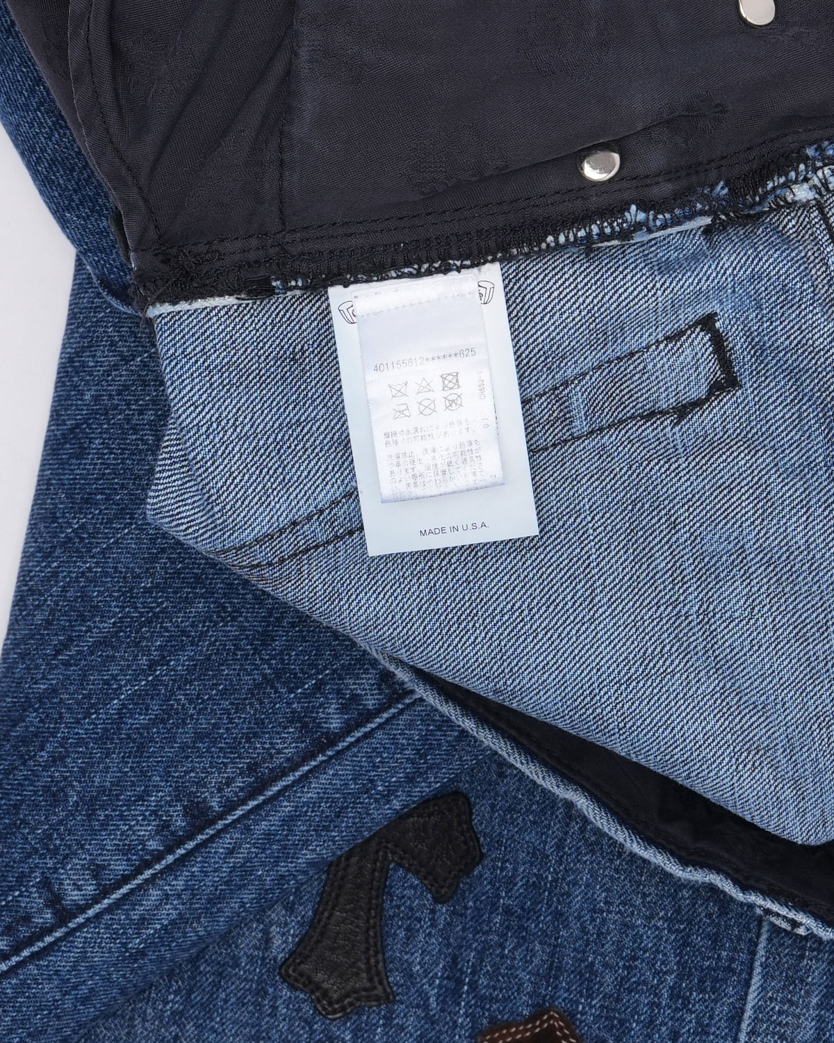 Turbo Diesel Cross Patch Jeans