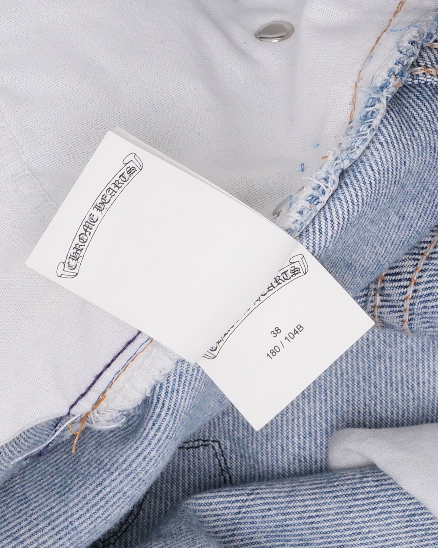 Levi's 517 Orange Tab Cross Patch Jeans