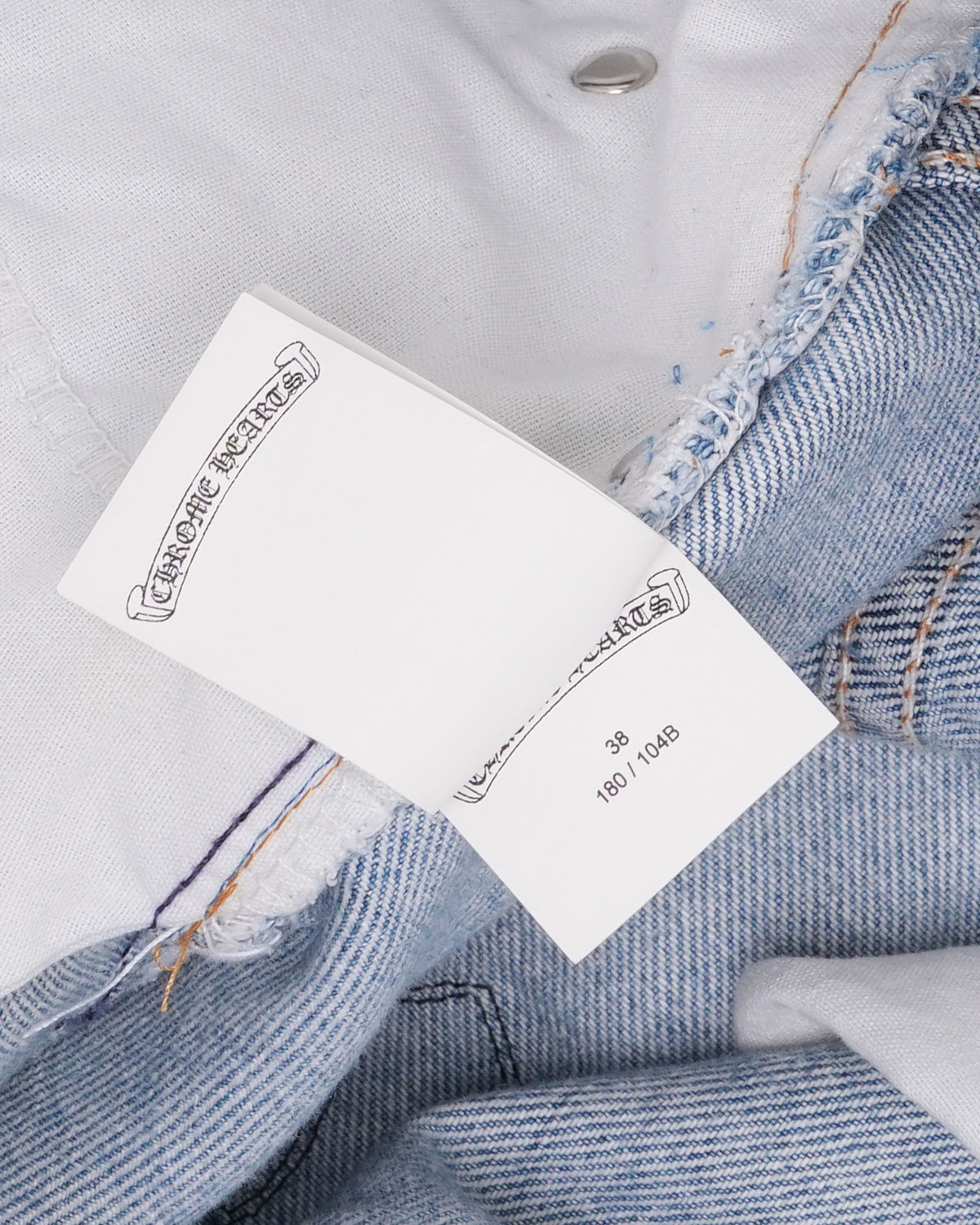 Levi's 517 Orange Tab Cross Patch Jeans