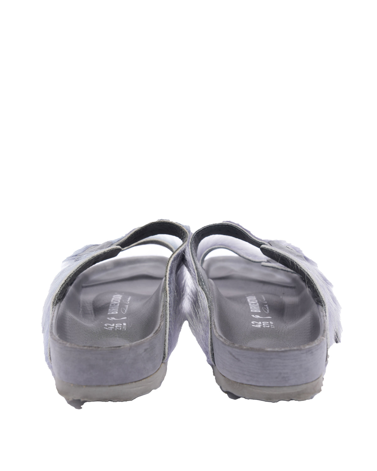 Birkenstock Fur and Leather Arizona Sandal