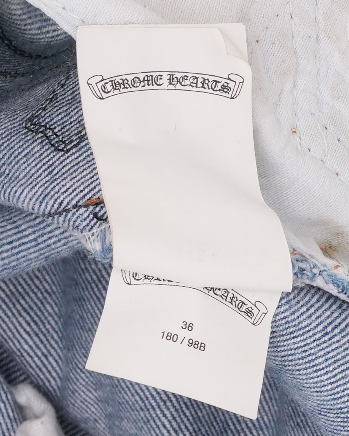 Levi's Redline 501 Cross Patch Jeans